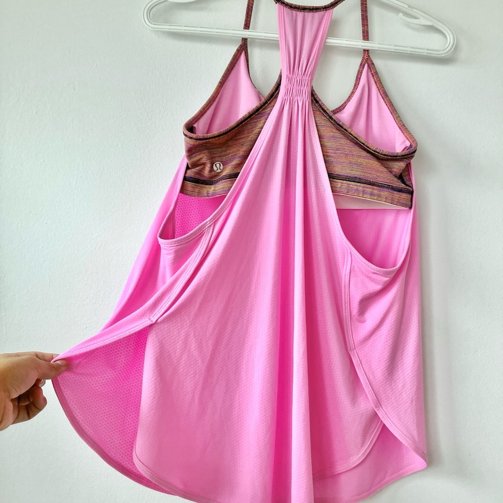 Pink Racerback Tank Top - Picture 2 of 5